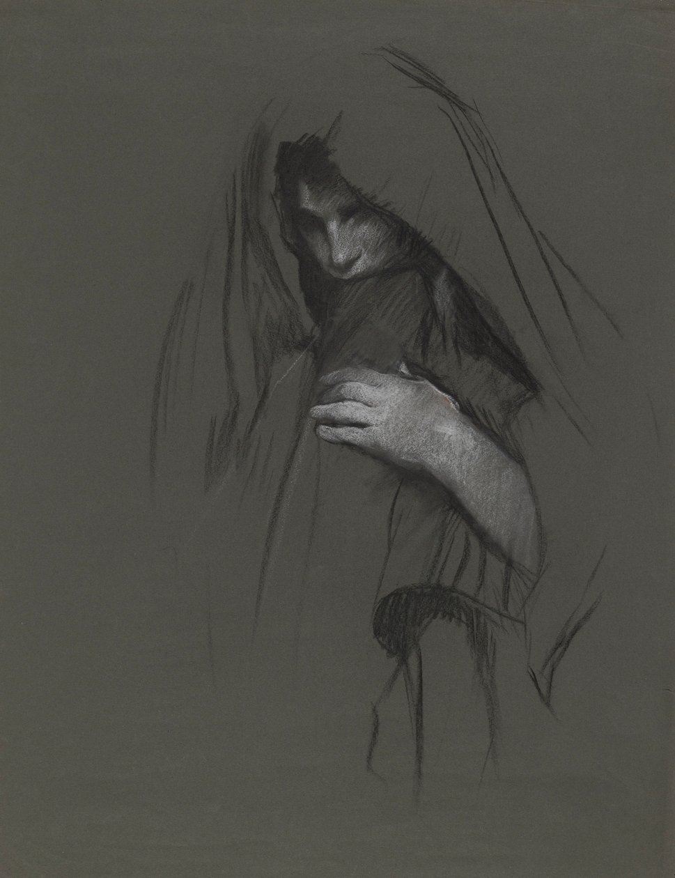 Maria, de vrouw van Cleophas, studie voor De drie Maria
