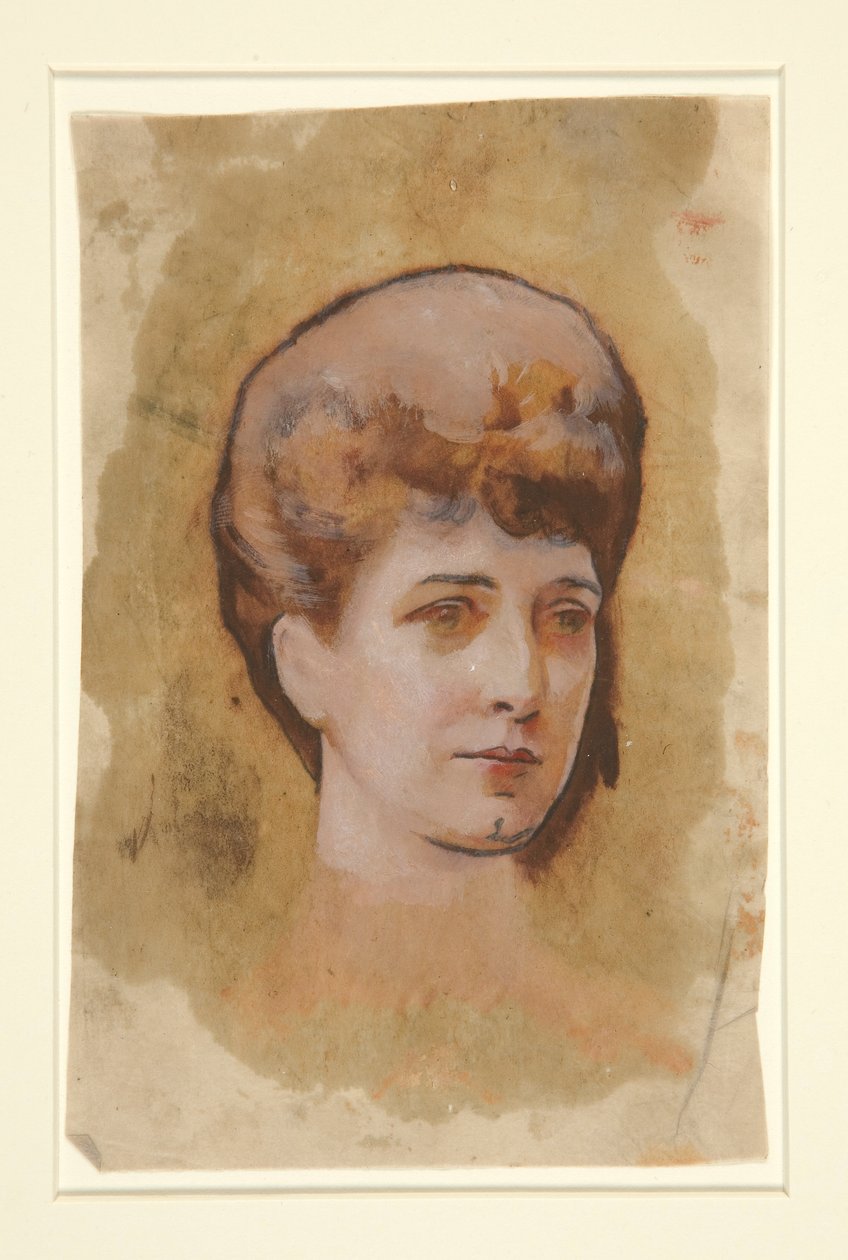 Schetsen voor door Edwin Austin Abbey