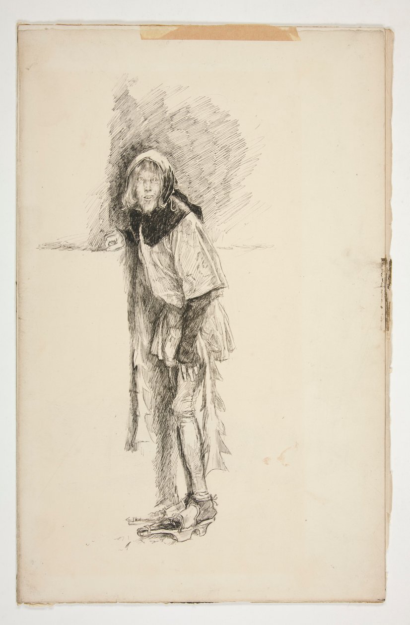 Slender door Edwin Austin Abbey