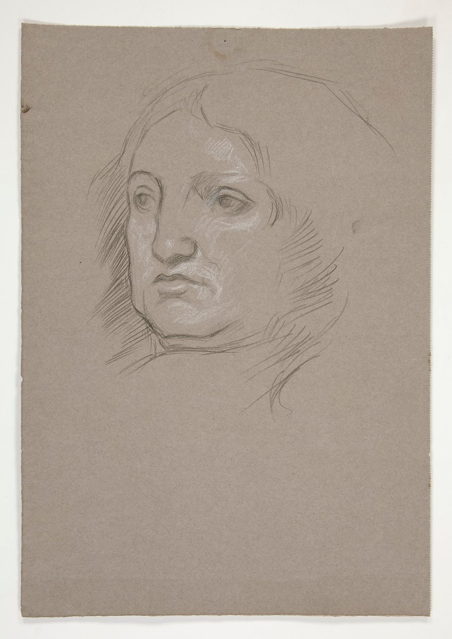 Studie voor William Penn: schets voor muurschildering voor het staatskapitoolgebouw in Harrisburg, Pennsylvania, 1902-1911 (voltooid door John Singer Sargent) door Edwin Austin Abbey