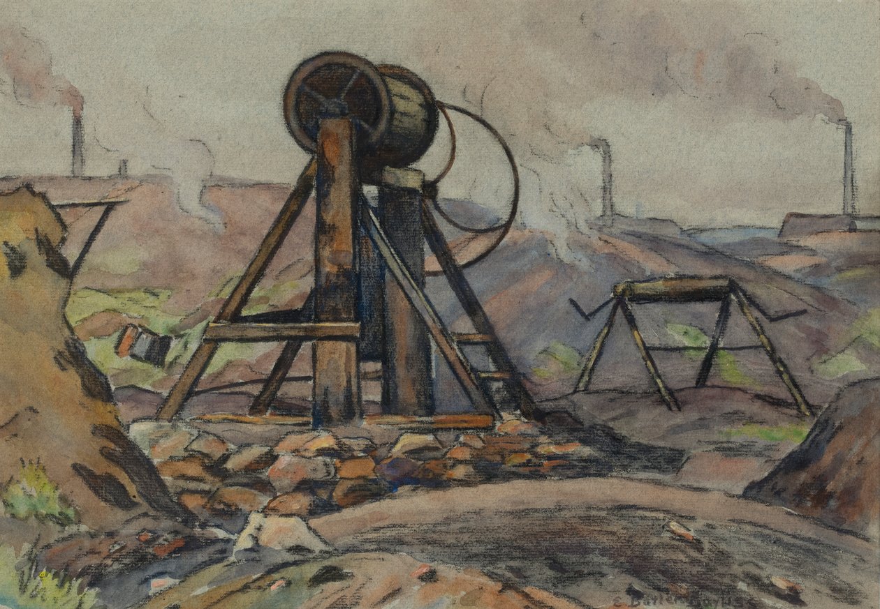 De wikkeluitrusting door Edwin Butler Bayliss