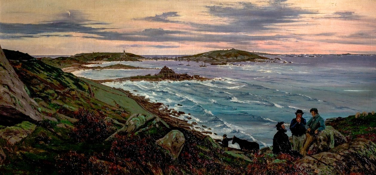 St. Marys, Scilly-eilanden (midden restauratie) door Edwin Edwards
