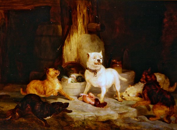 De koning van het kasteel door Edwin Landseer