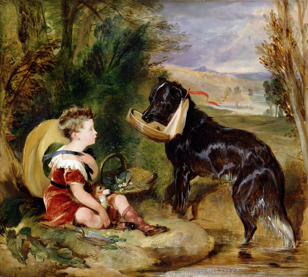 Onbekend beeld door Edwin Landseer