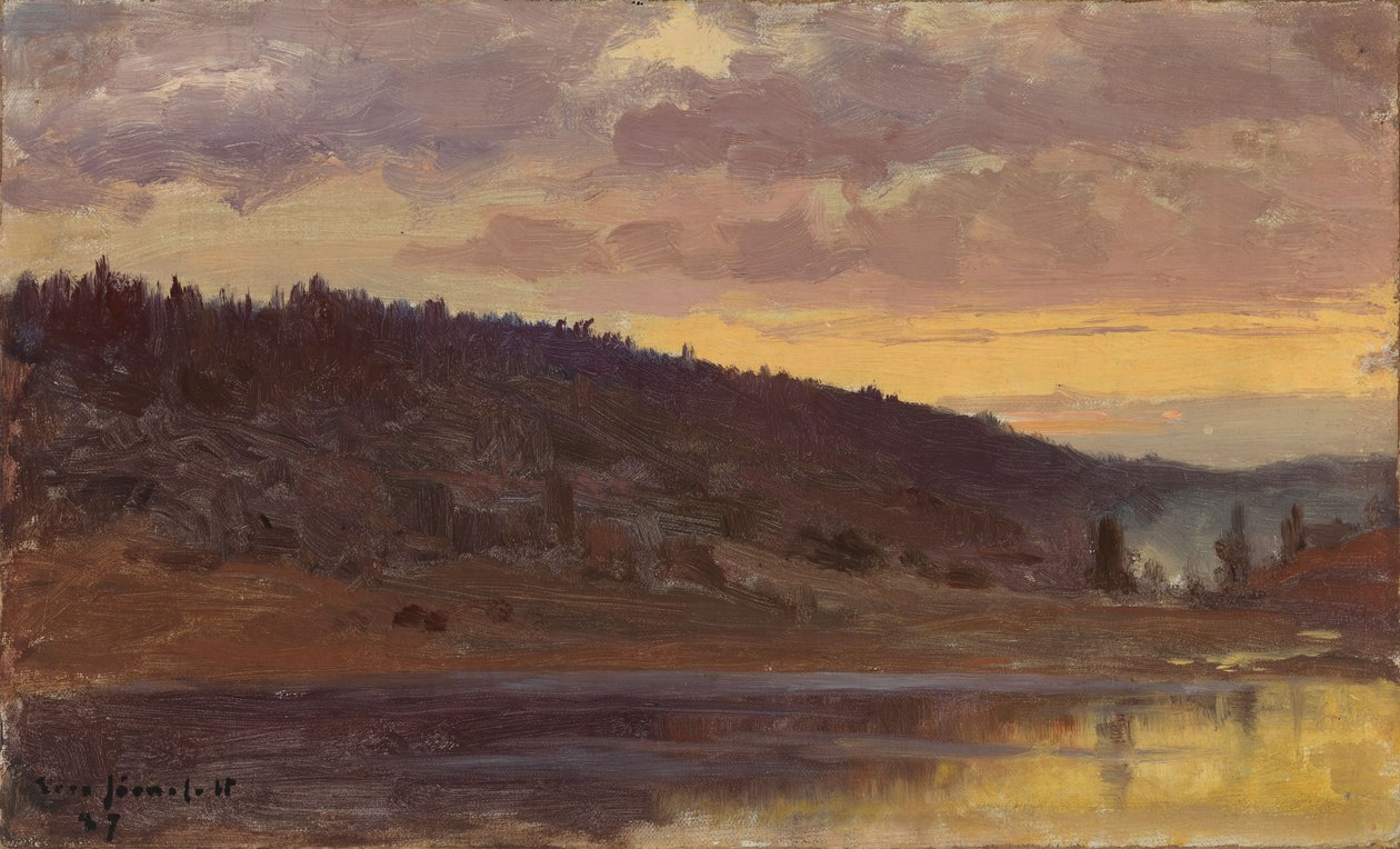 Na zonsondergang door Eero Järnefelt