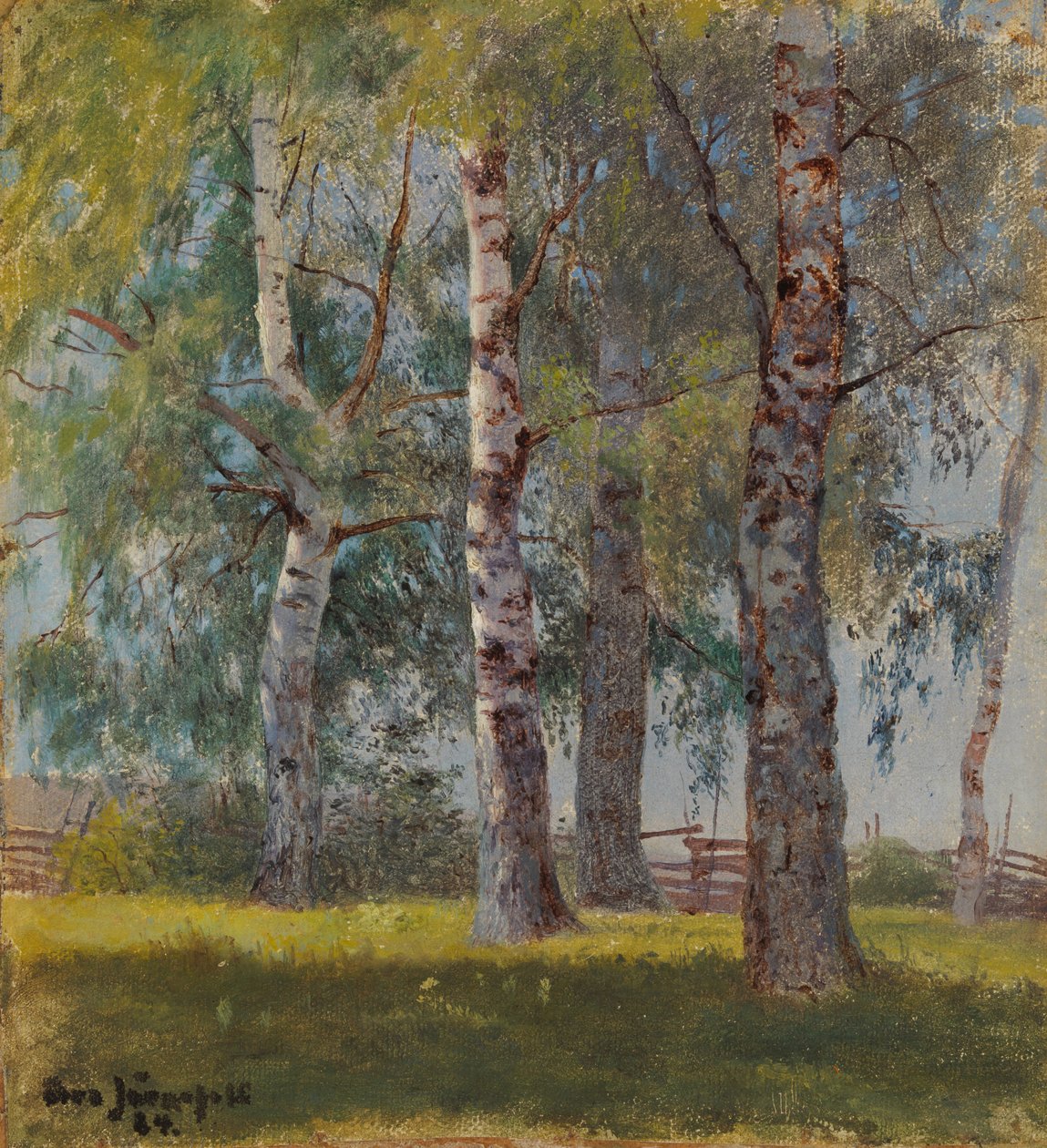 Berken door Eero Järnefelt