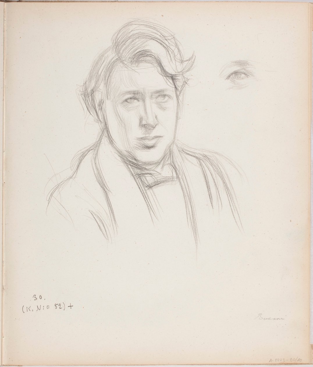 Componist Ferruccio Busoni door Eero Järnefelt