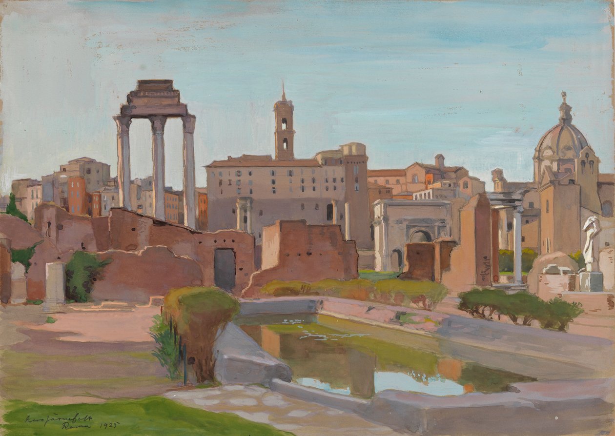 Forum Romanum door Eero Järnefelt