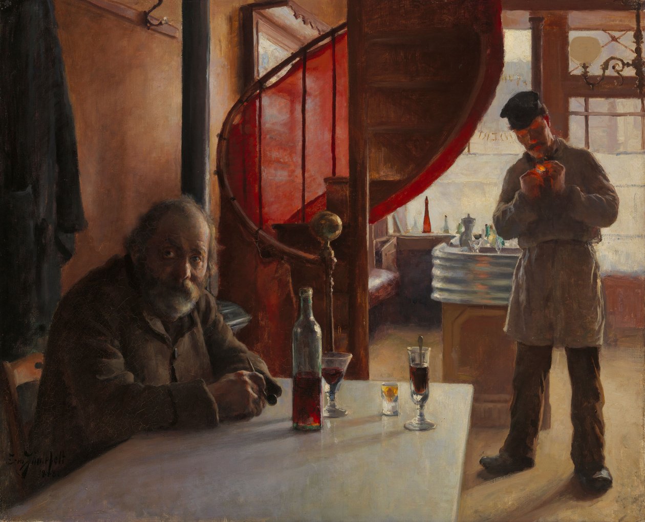 Franse wijnbar door Eero Järnefelt