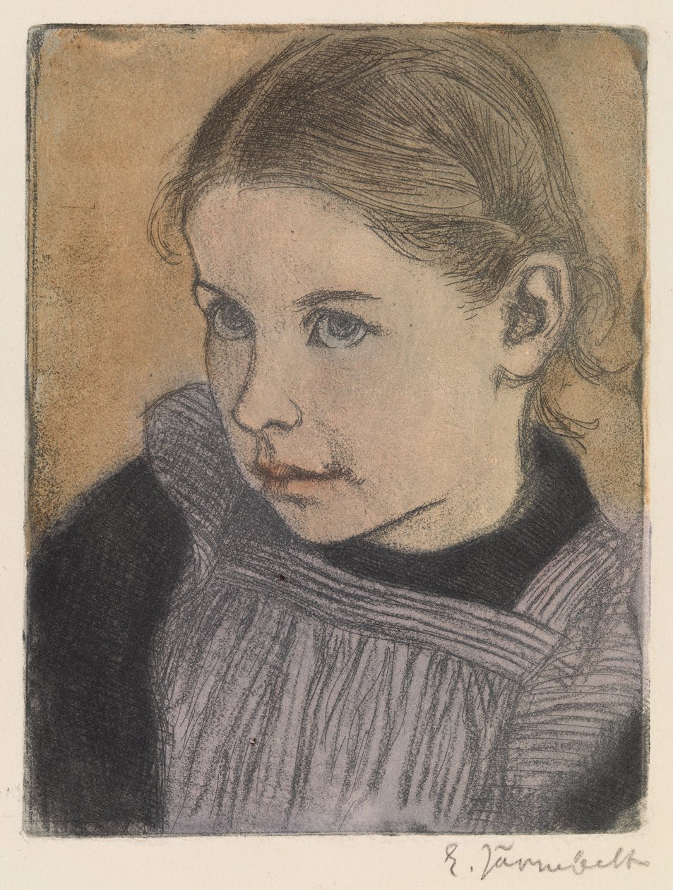 Meisje door Eero Järnefelt