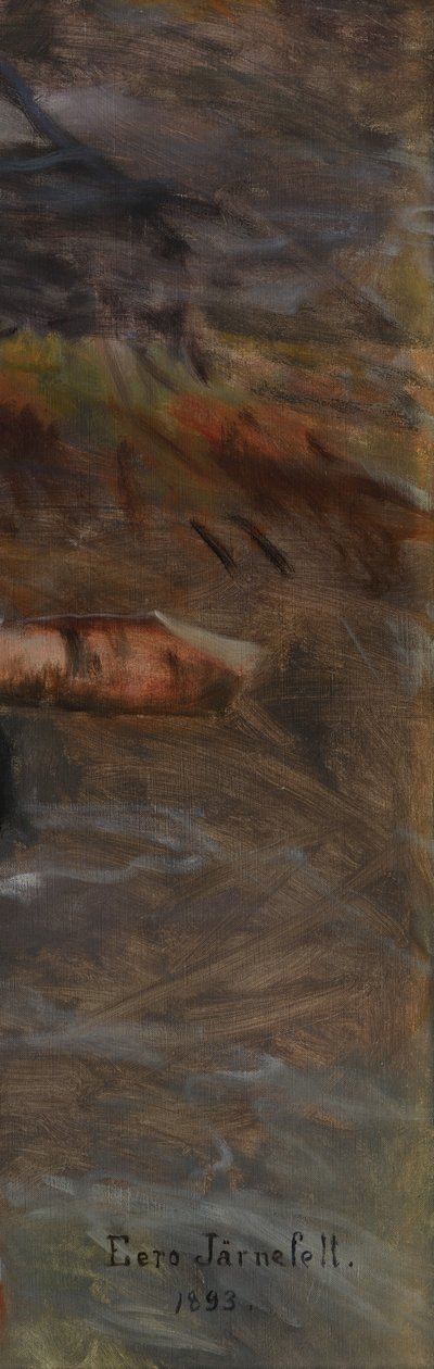 Onder het juk (Het verbranden van het kreupelhout) door Eero Järnefelt