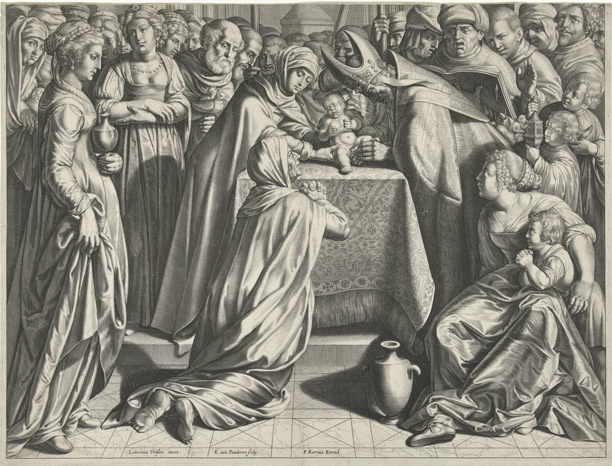 Besnijdenis van Christus door Egbert van Panderen