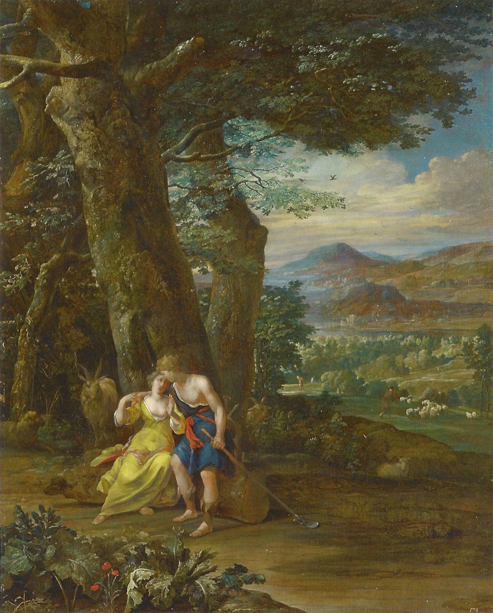 Herderstaferelen door Eglon van der Neer