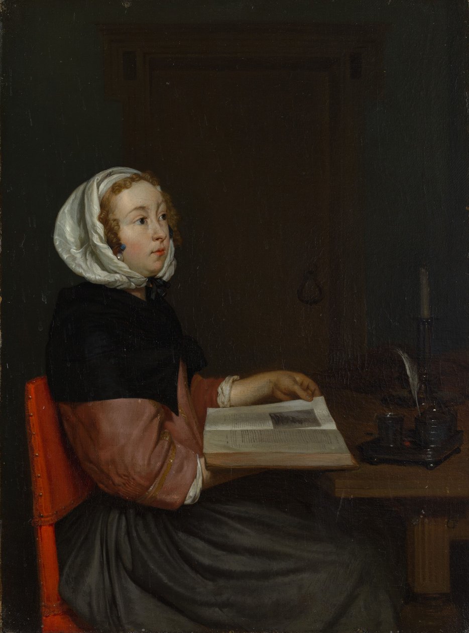 De Lezer door Eglon van der Neer