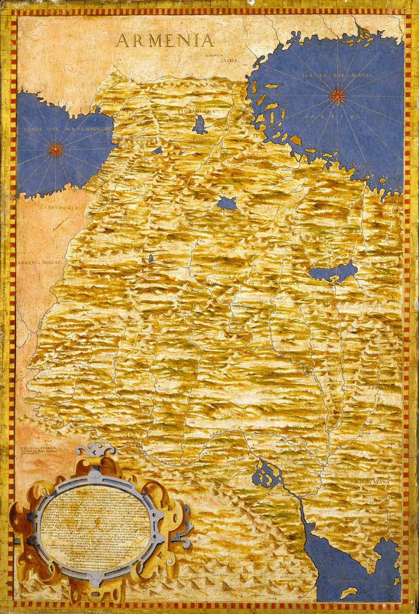 Midden-Oosten: Georgië, Armenië, Azerbeidzjan, Irak, West-Iran door Ignazio Danti