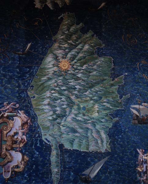 Corsica (detail) uit de 