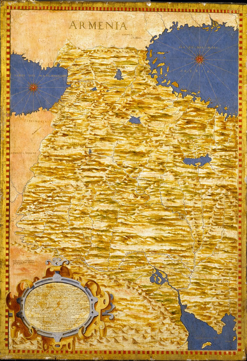 Midden-Oosten: Georgië, Armenië, Irak, West-Iran door Egnazio Danti