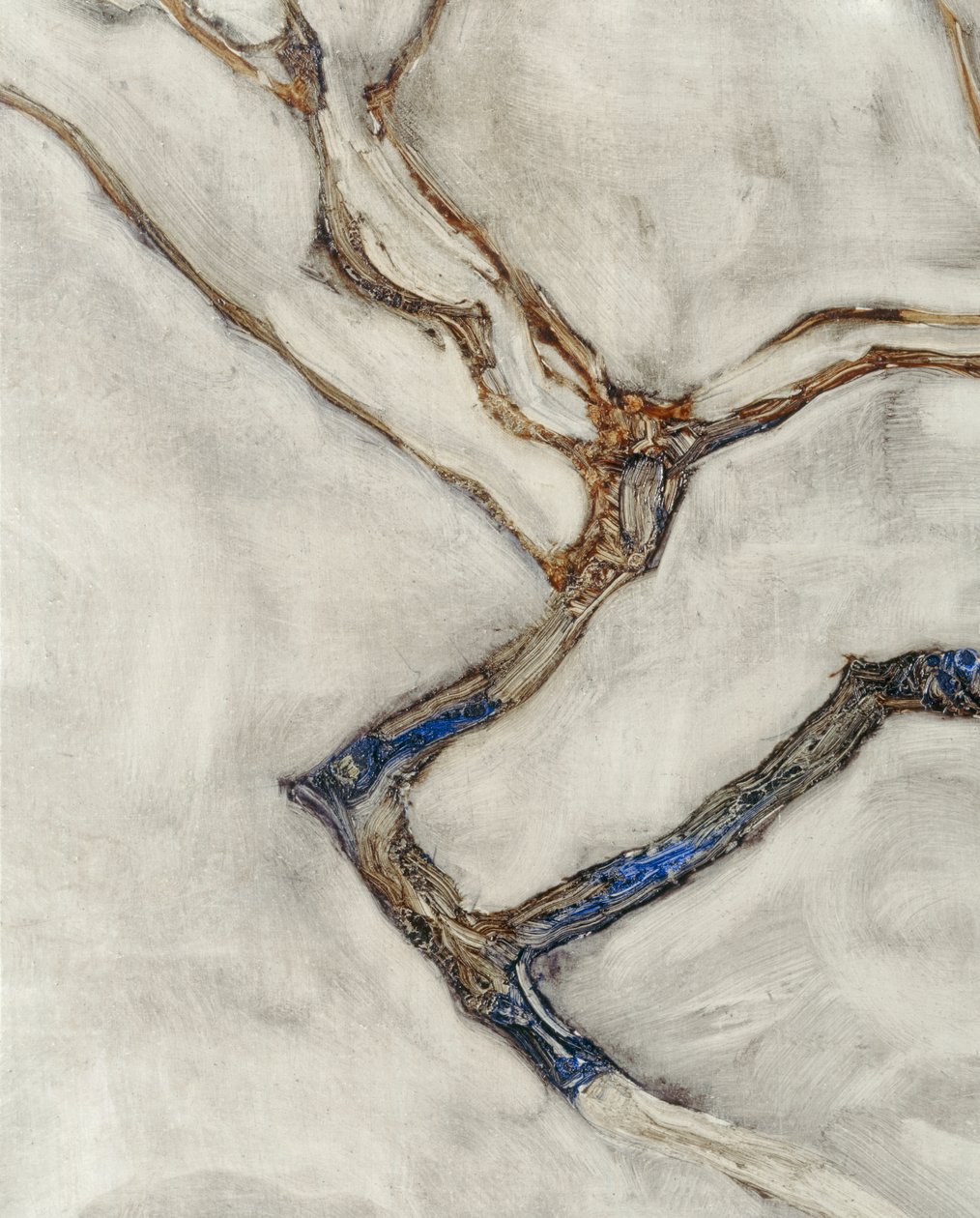 Kleine boom in de late herfst ... door Egon Schiele