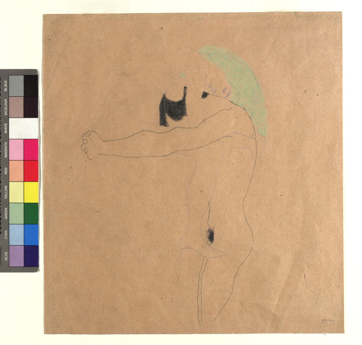 Liebespaar door Egon Schiele