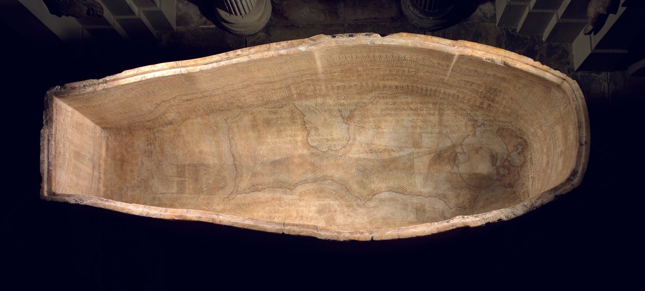 De sarcofaag van Seti I door Egyptian 19th Dynasty