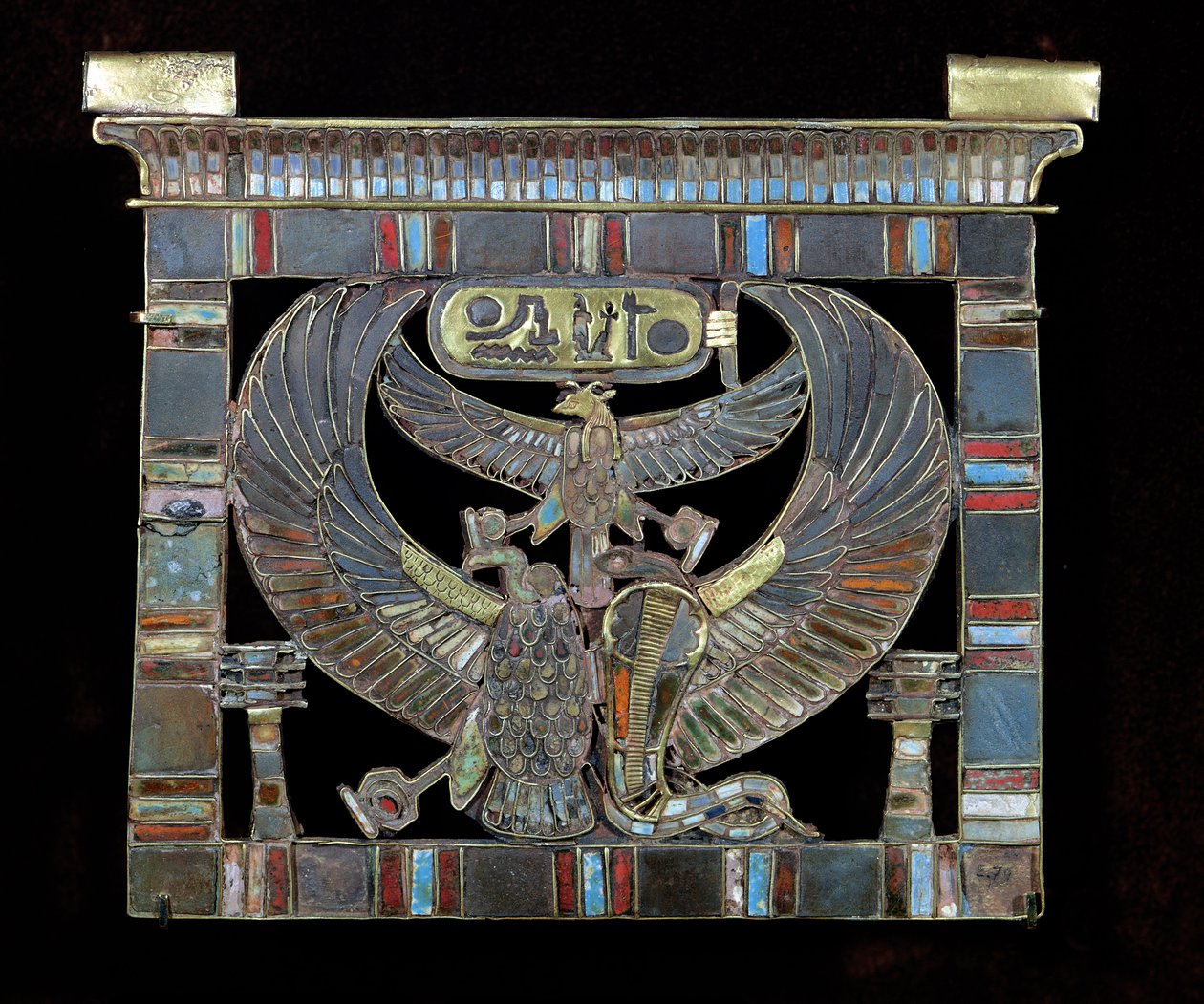 Pectoraal van Ramesses II, Nieuwe Koninkrijk door Egyptian 19th Dynasty