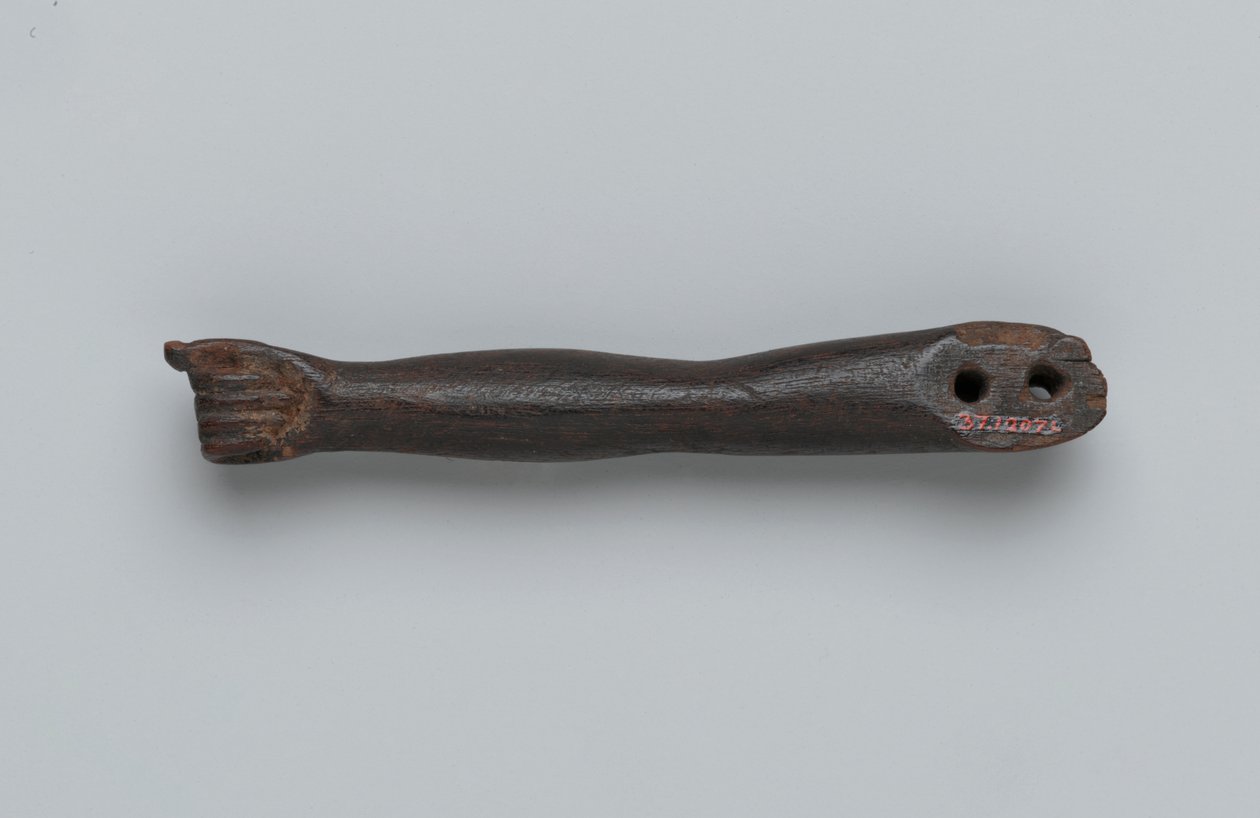 Kleine arm van een standbeeld door Egyptian