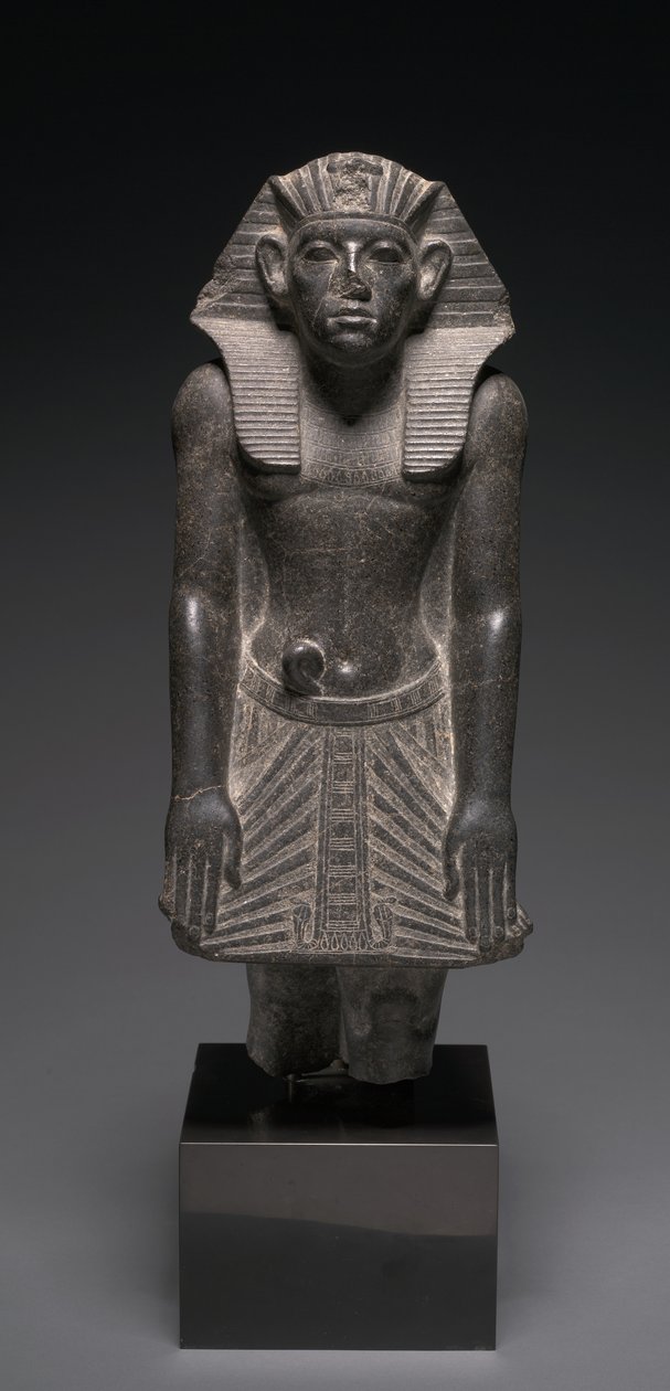 Standbeeld van Amenemhat III, ca. 1859-1814 v.Chr. door Egyptian 12th Dynasty