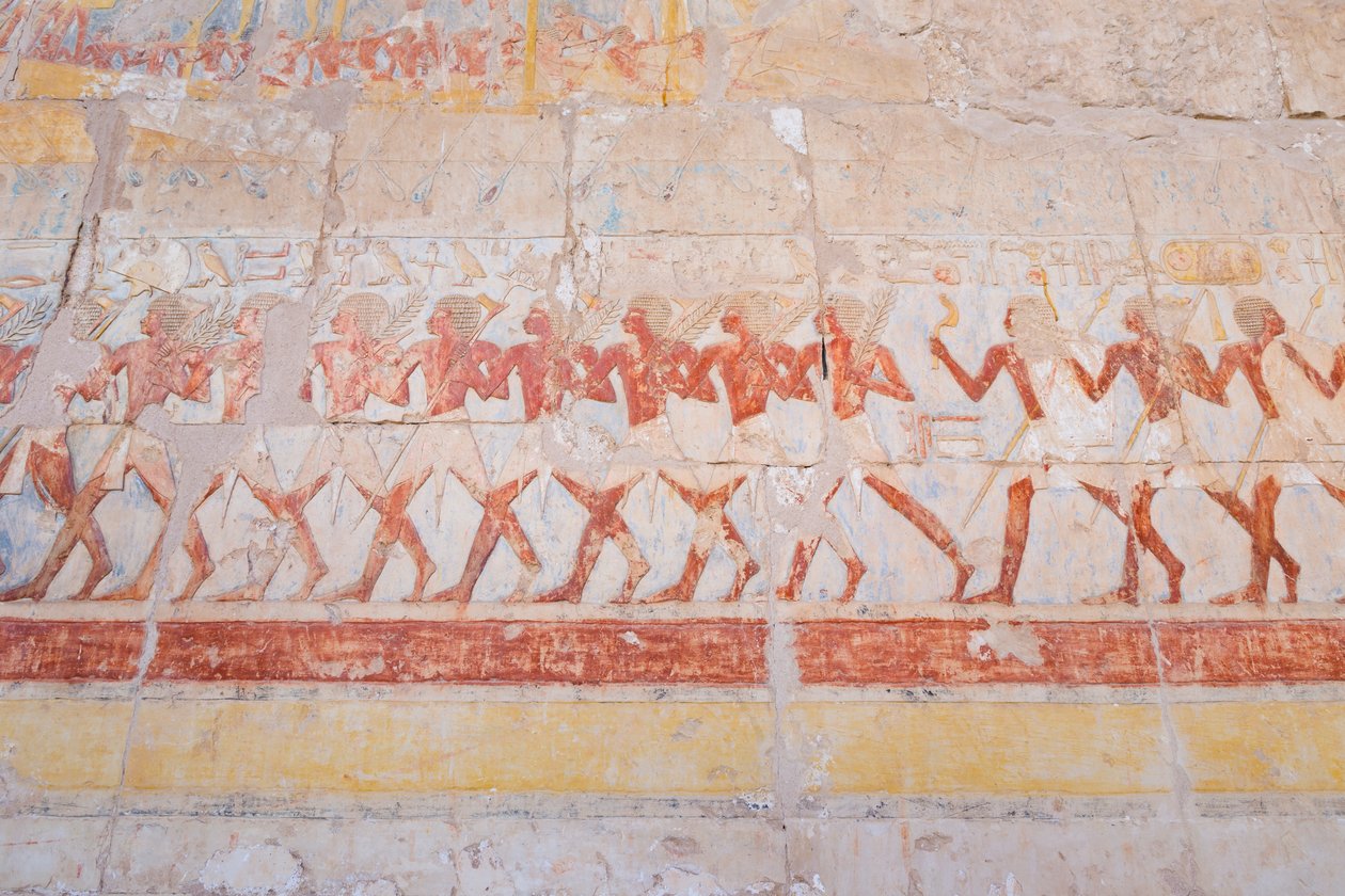 Bas-reliëf van Hatshepsut