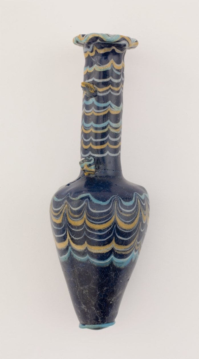 Fles, Nieuwe Koninkrijk, ca. 1425-1362 v.Chr. door Egyptian 18th Dynasty