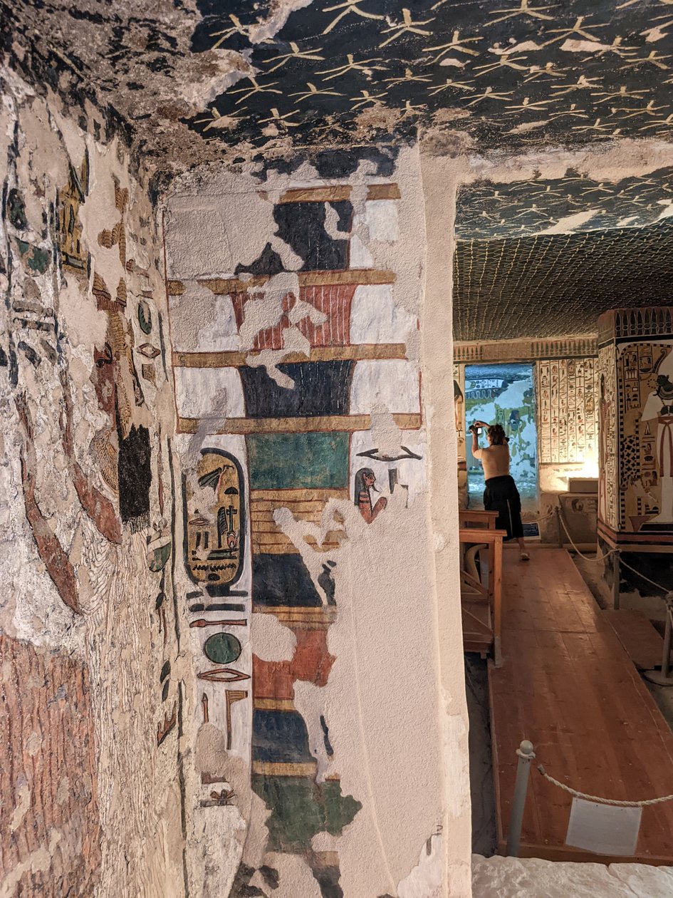 Vallei der Koninginnen, graf van Nefertari door Egyptian 19th Dynasty