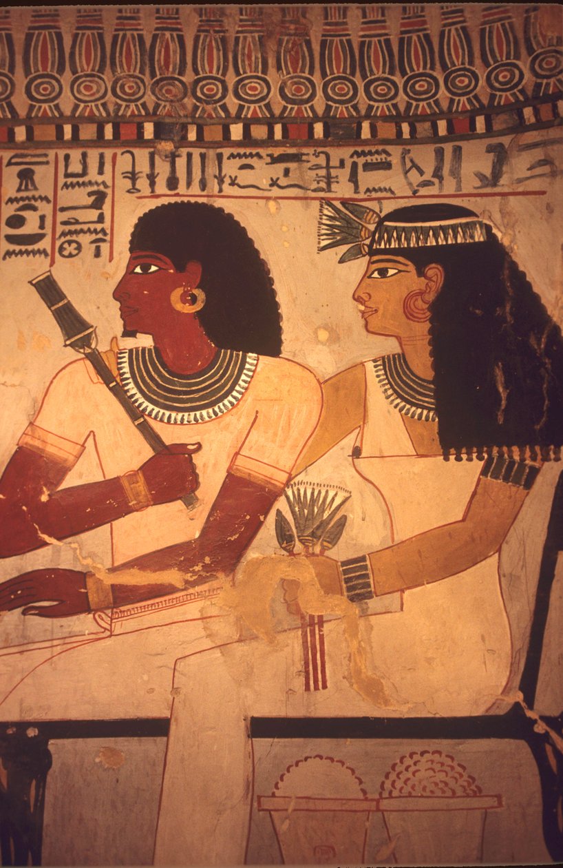 Tomb of Sennufer, Thebe/Luxor door Egyptian Egyptian