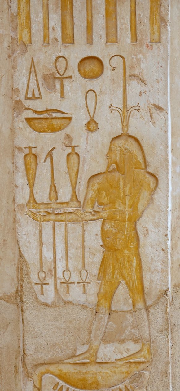Dodentempel van Hatsjepsoet, Deir el-Bahari door Egyptian Egyptian