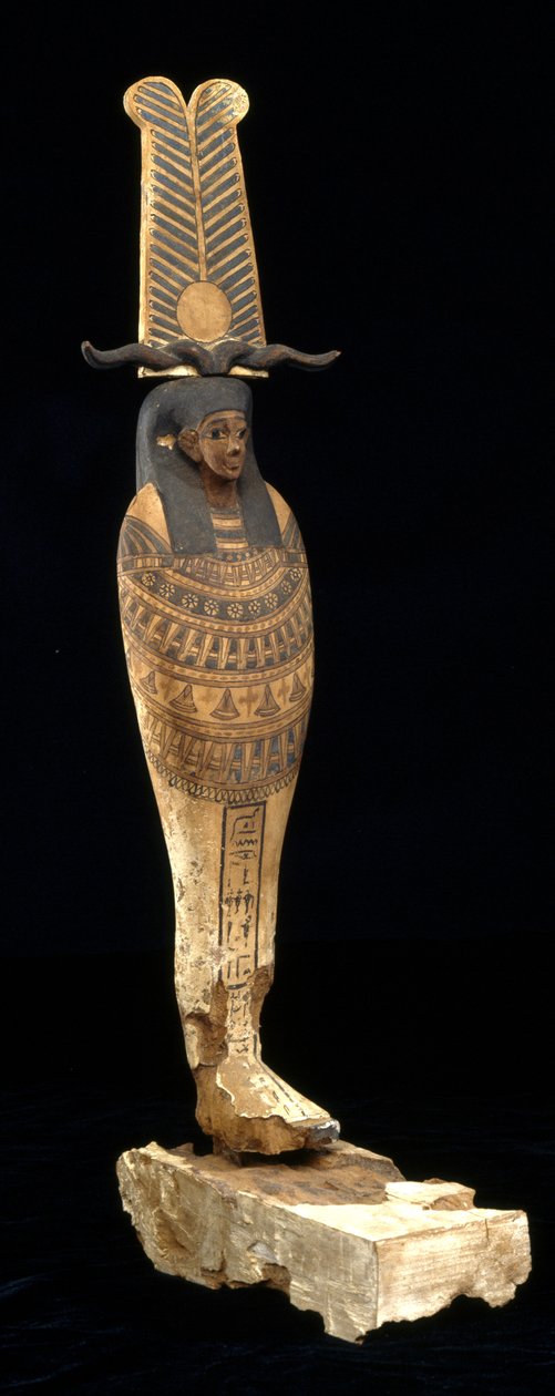 Beeld van Ptah-Sokar-Osiris, 332-30 v.Chr. door Egyptian Ptolemaic Period