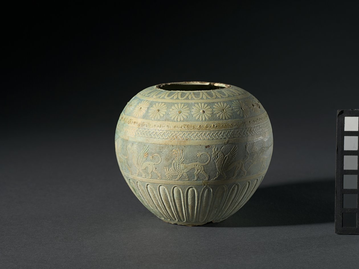 Mit Rahina vaartuig, 200-100 v.Chr. door Egyptian Ptolemaic Period