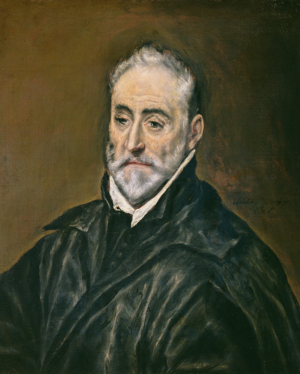 Portret van Antonio de Covarrubias y Leiva, Kanunnik van de Kathedraal van Toledo, c.1600 door El Greco