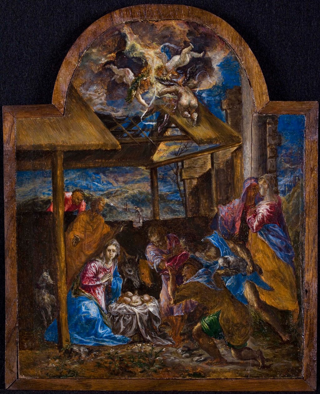 wcześniej collectie G. Brogio in Parijs door El Greco