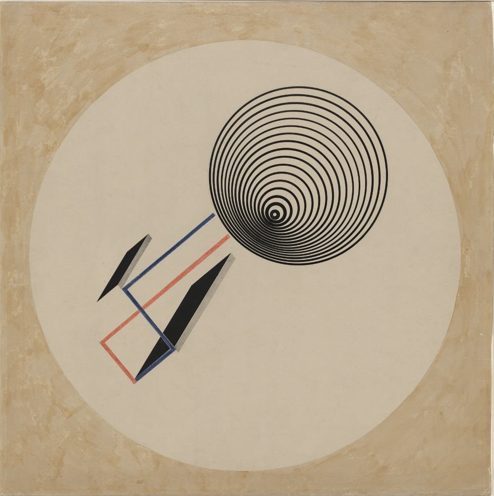 Spiraal door Eliezer Markowich Lissitzky