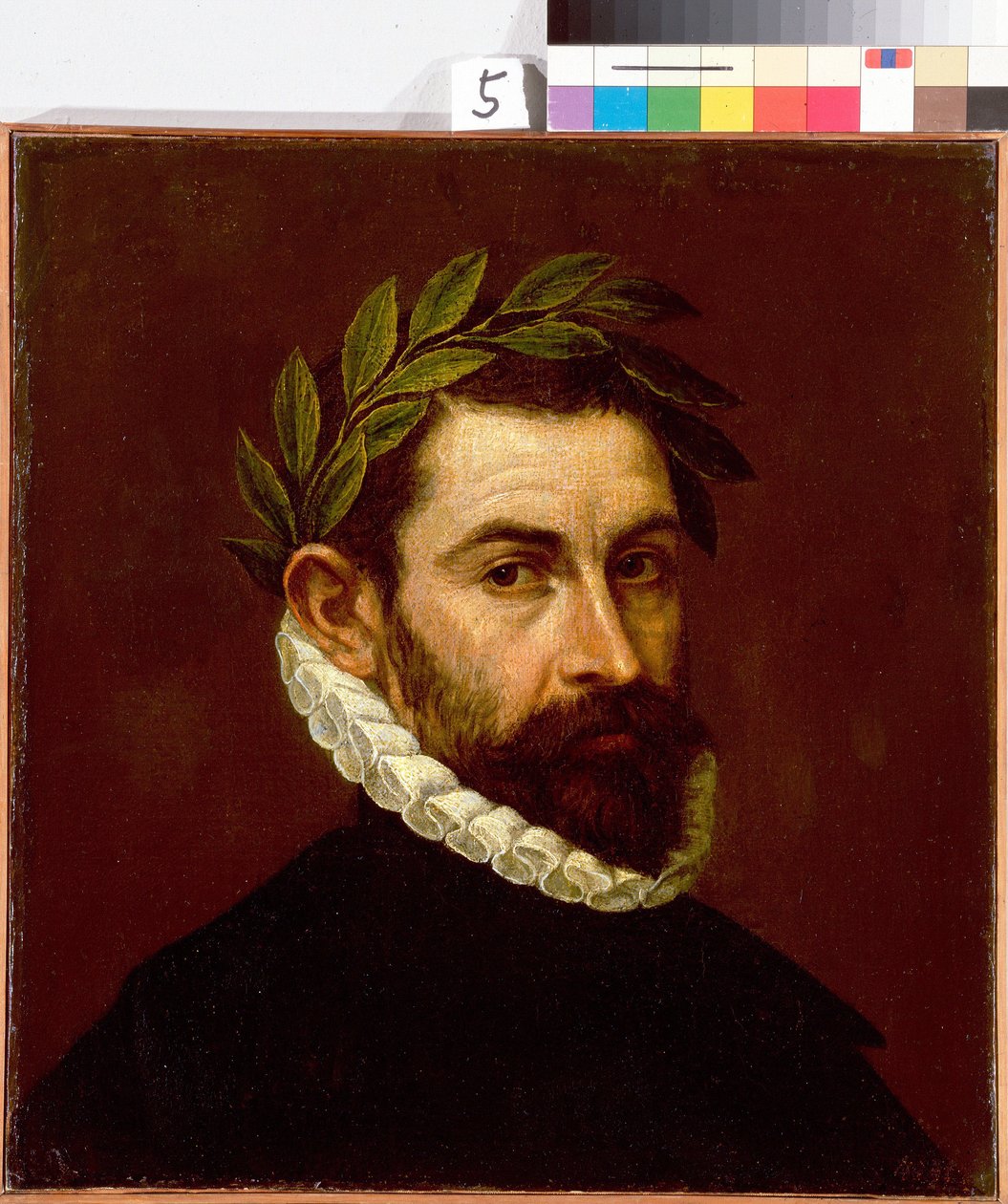Portret van de dichter Alonso de Ercilla y Zuniga door El Greco