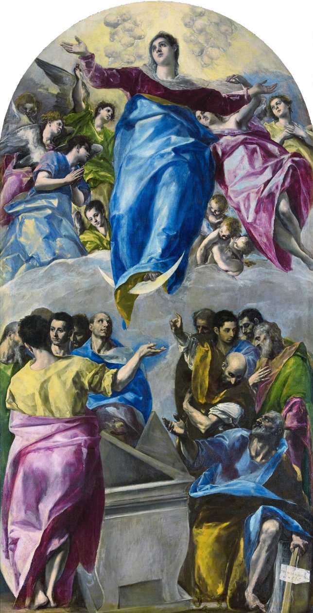 Maria Hemelvaart door El Greco