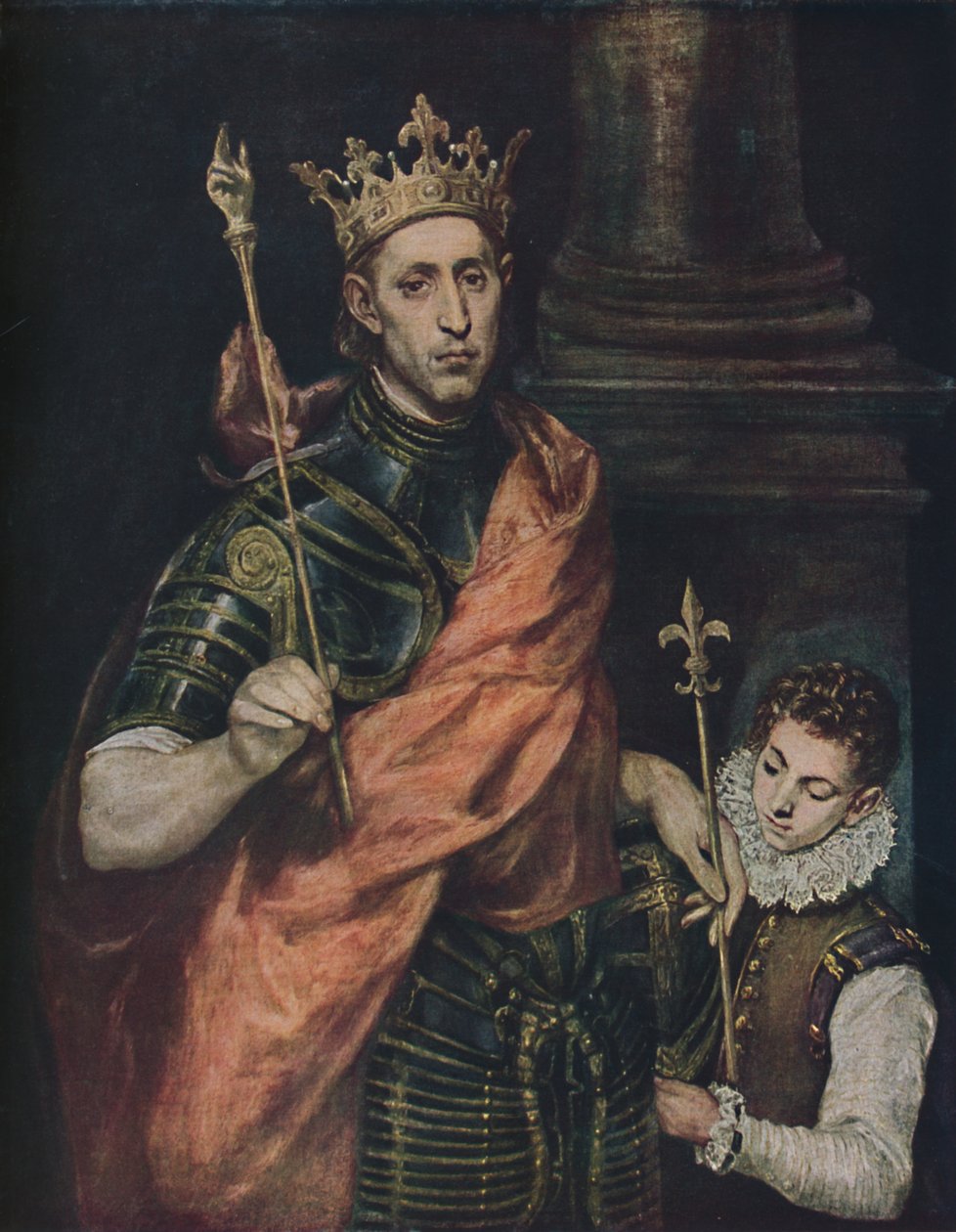 Der Heilige Ludwig, Saint Louis door El Greco