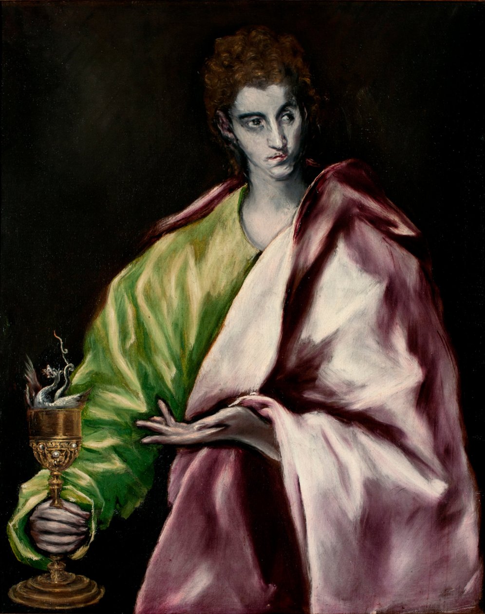 Spaans: San Juan Evangelista Sint Johannes de Evangelist


































" door El Greco