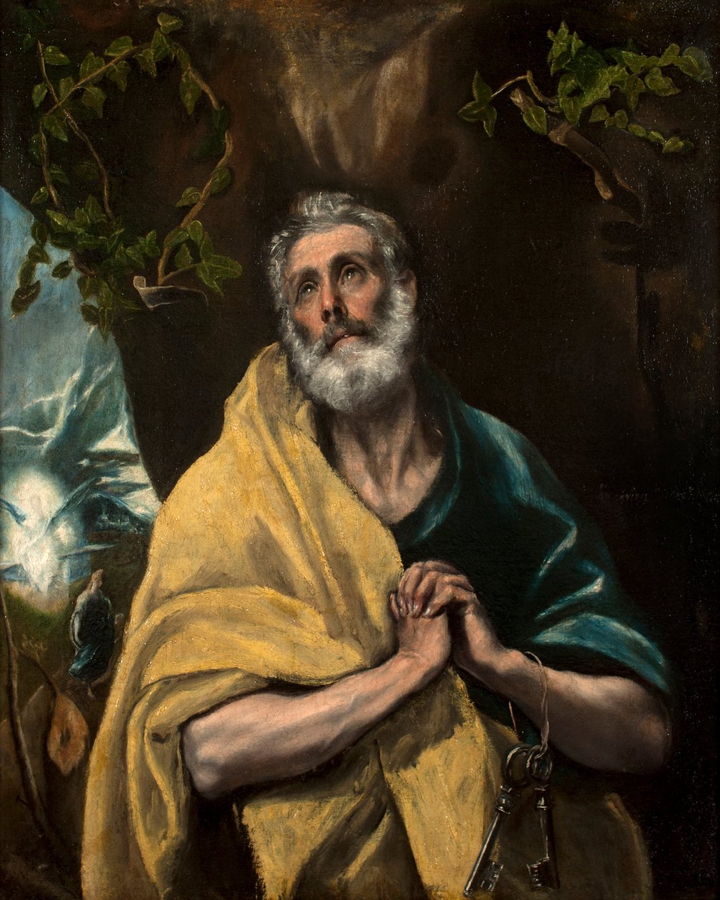 Spaans: Las lágrimas San Pedro o San Pedro en lágrimas Sint Pieter in tranen door El Greco