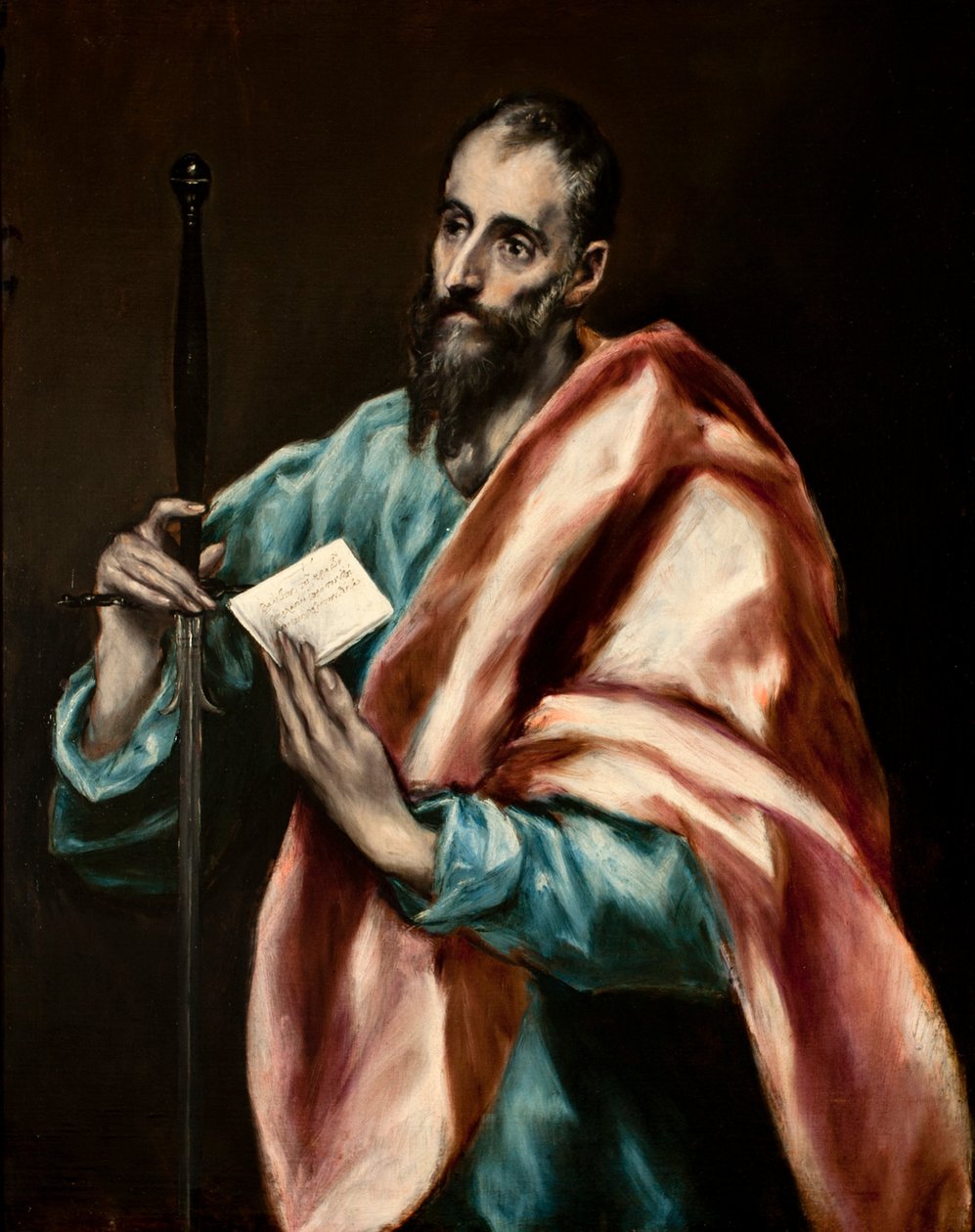 Spaans: San Pablo Apóstol Apostel Sint Paulus door El Greco