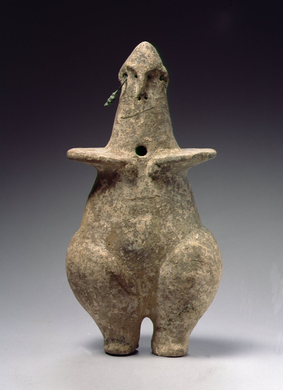 Steatopygische figuur, Amlash, late 2e-vroege 1e millennium v.Chr. door Elamite