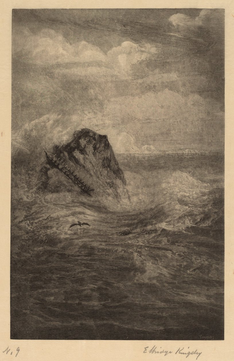 Een Rots in de Zee door Elbridge Kingsley