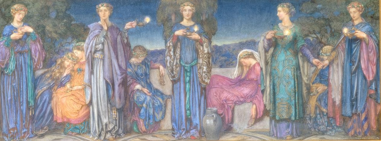 De wijze en dwaze maagden door Eleanor Fortescue Brickdale