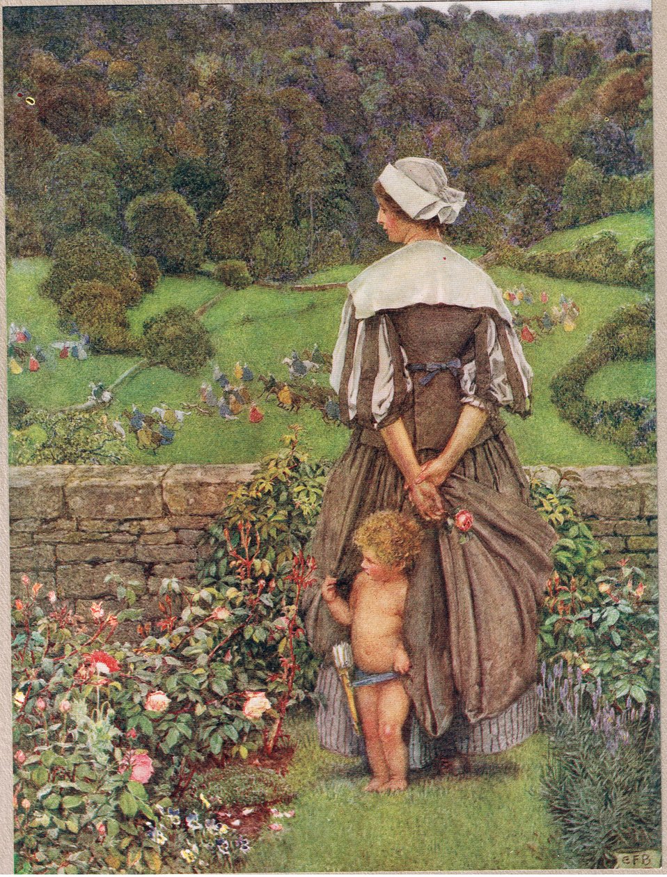 Een Kreet en een Roep om Cupido, illustratie uit 