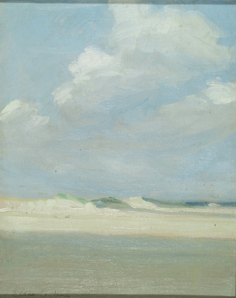 Duinen aan de Zee (Laguna Beach) door Eleanor Ruth Colburn