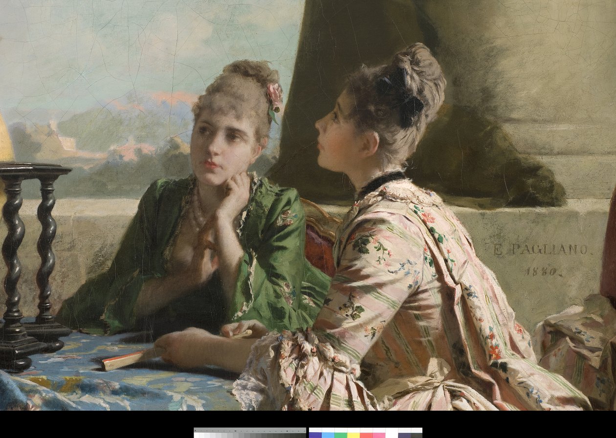 De Geografieles, 1880 door Eleuterio Pagliano