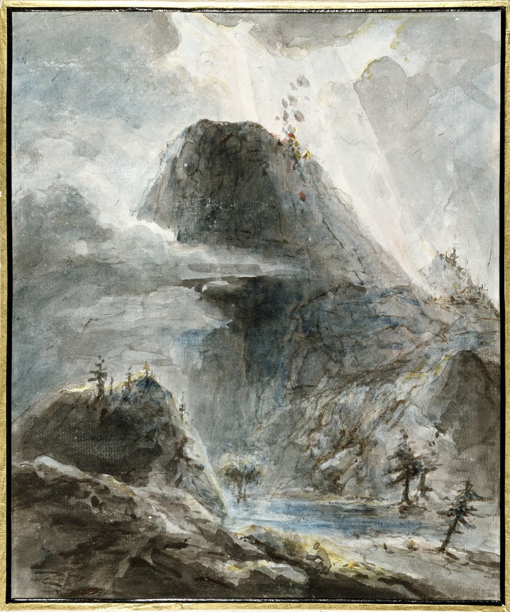 Berglandschap door Elias Martin